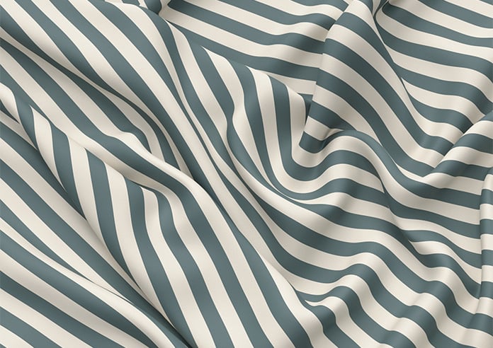 The British Stripe Co. Catherine, Teinbridge No.3 - Roman Blind - Image 4